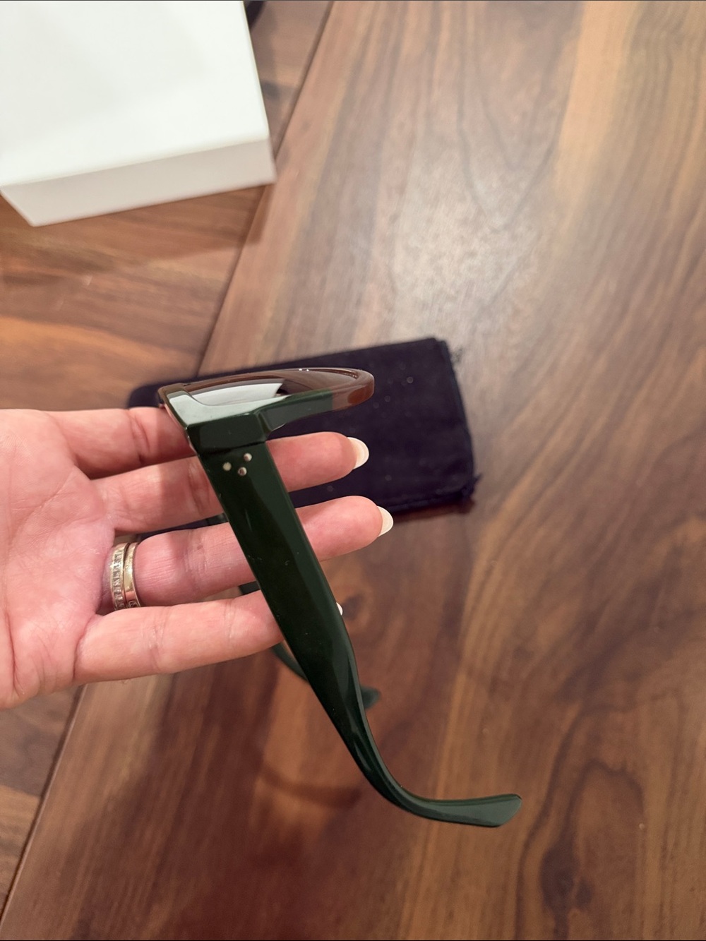 Celine Green Sunglasses - Picture 7 of 9